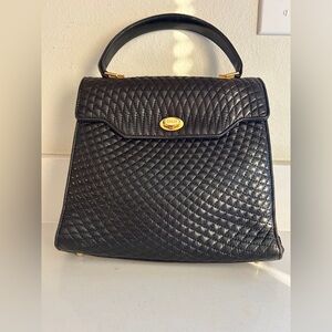 Bally quilted vintage bag